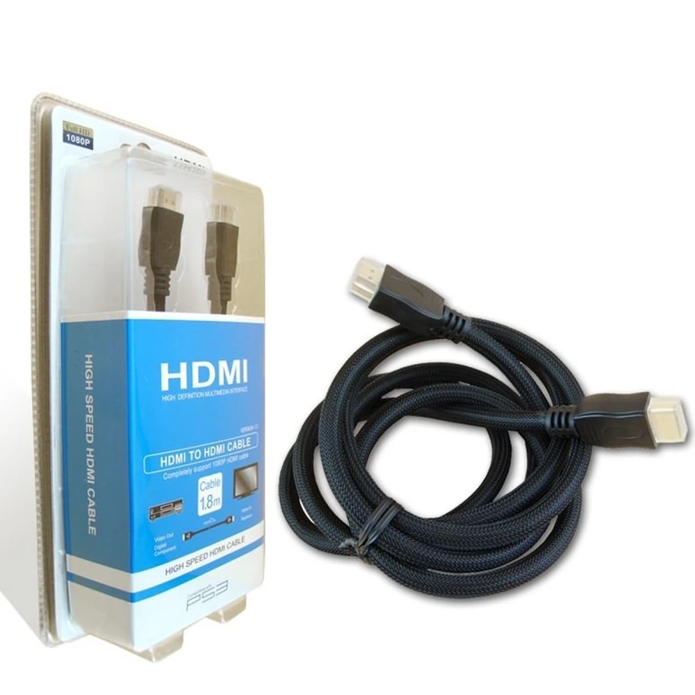 HDMI kábel V1.3 PS3-hoz és Xbox 360-hoz, 1.8 méter