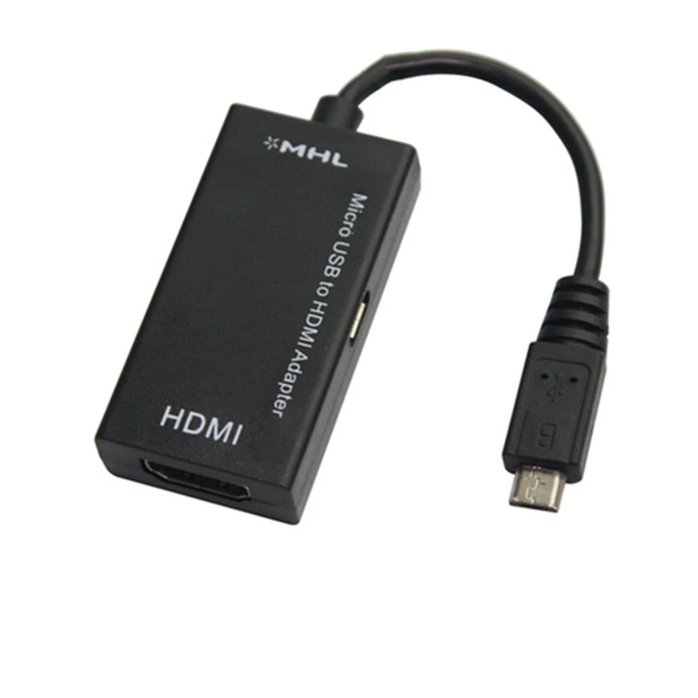 MHL microUSB–HDMI kábel mobil TV-re kötéséhez, hanggal és Full HD képpel