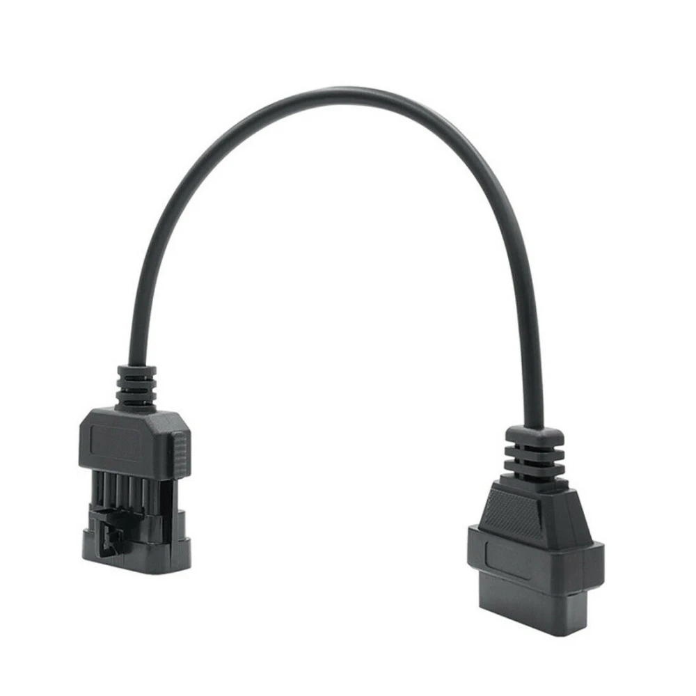 Conector OBD2 de 16 pines y conector OBD1 de 10 pines para diagnóstico de vehículos Opel