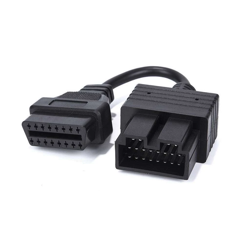 Kia OBD1–OBD2 kábel: 20Pin–16Pin diagnosztikai adapter KIA-hoz
