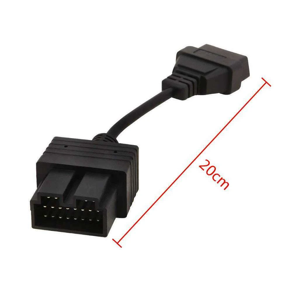 Kia OBD1–OBD2 kábel: 20Pin–16Pin diagnosztikai adapter KIA-hoz