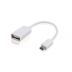 Micro USB OTG kábel - USB anya 10 cm Androidhoz