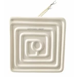 IR kerámia fűtőelem 12x12cm 600w fehér Mlink forrasztóállomásokhoz