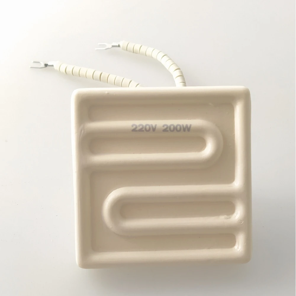 Kerámikus IR fűtőelem 7x7cm 200w fehér Mlink forrasztóállomásokhoz