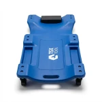 Ellenálló műanyag műhelyi szerelőfekvő kocsi kerekekkel TSX TOOL