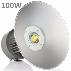LED ipari csarnokvilágító 100W 6000K, fényes fény, PF 0,95, High Bay LED