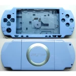 PSP2000 komplett ház világoskék gombokkal javításhoz