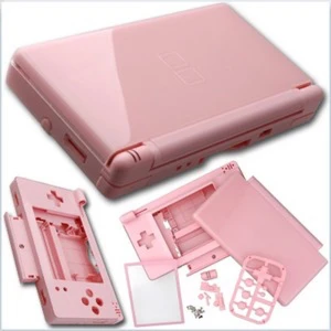 Nintendo DS Lite rózsaszín csereház teljes cseréhez és személyre szabáshoz