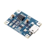 TP4056 micro USB lítium akkumulátor töltő Arduino projektekhez