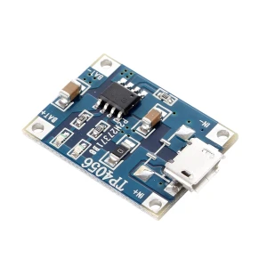 TP4056 micro USB lítium akkumulátor töltő Arduino projektekhez