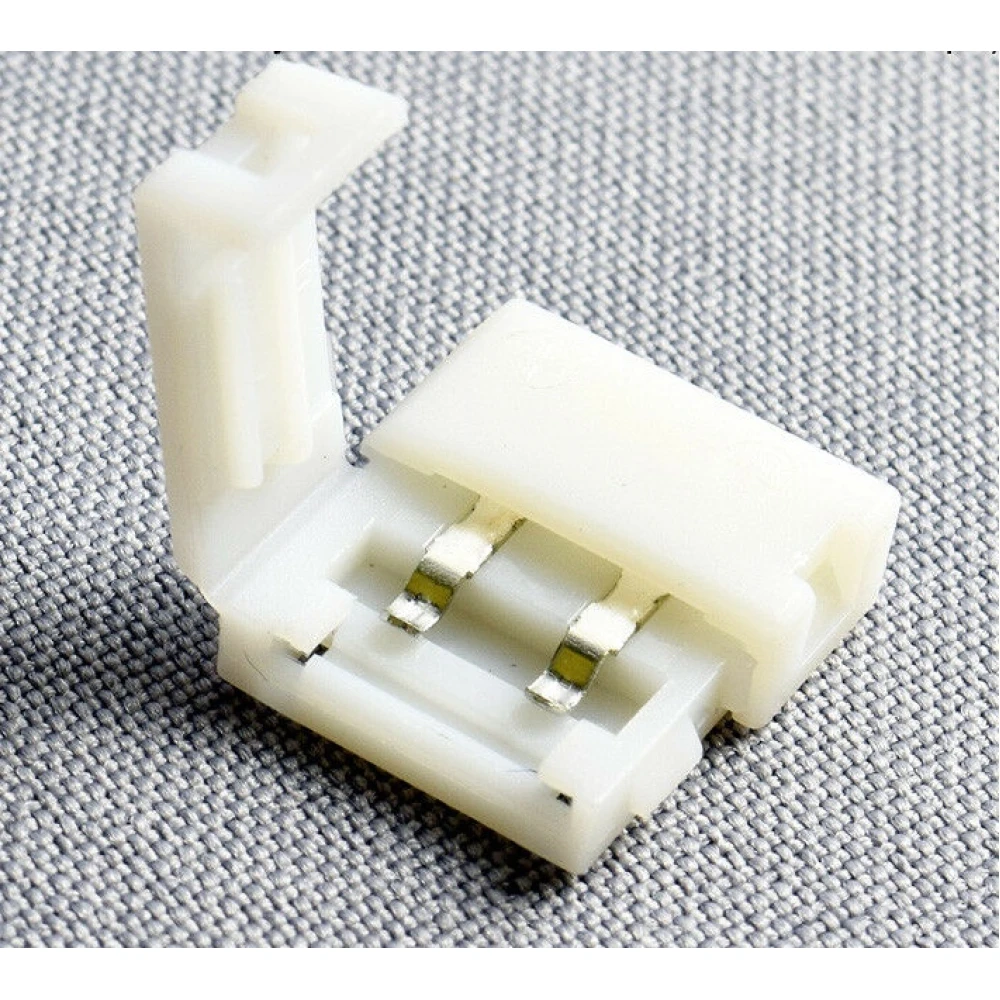 LED csatlakozó 2 pin 10mm 5050 LED szalaghoz