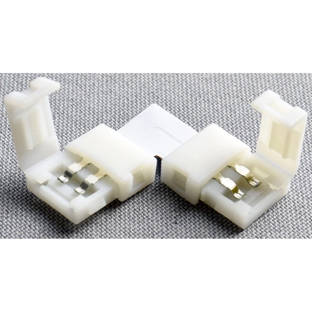 L alakú LED csatlakozó 2 pin 10mm 5050 LED szalaghoz YourLed