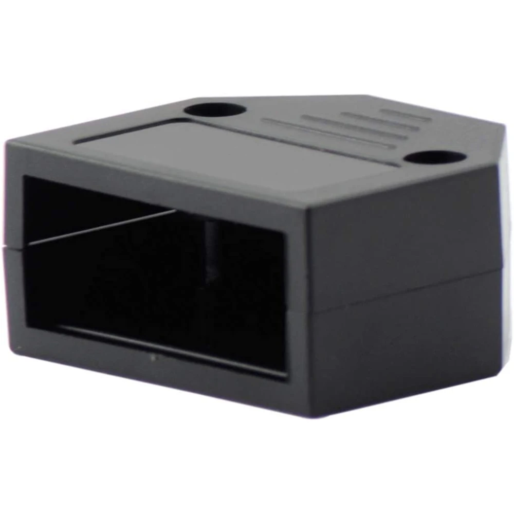 Conector OBD2 hembra universal en uso para diagnóstico de vehículo