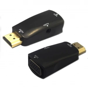HDMI-VGA átalakító hanggal, kiváló minőségű videó- és hangjelhez