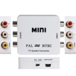 Kétirányú PAL–NTSC átalakító TV-hez - videóformátum adapter
