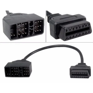 Toyota 22 pin–OBDII 16 pin átalakító autódiagnosztikához