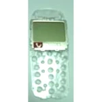 Siemens C55 kijelző kerettel - eredeti cserealkatrész