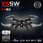 Syma X5SW drón HD kamerával és wifivel - fekete quadcopter 4CH 6Axis Gyro