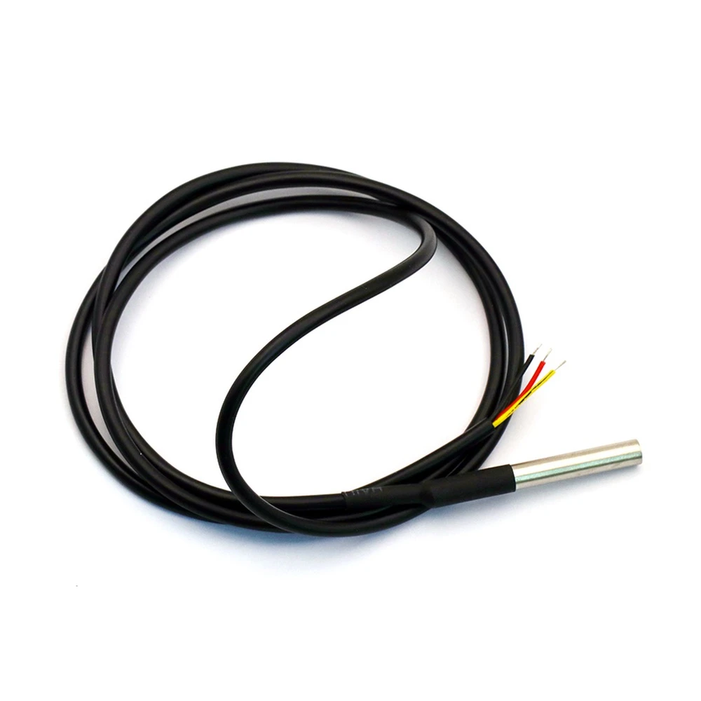 DS18B20 digitális vízálló hőmérséklet-érzékelő Raspberry Pi és Arduino kompatibilitással