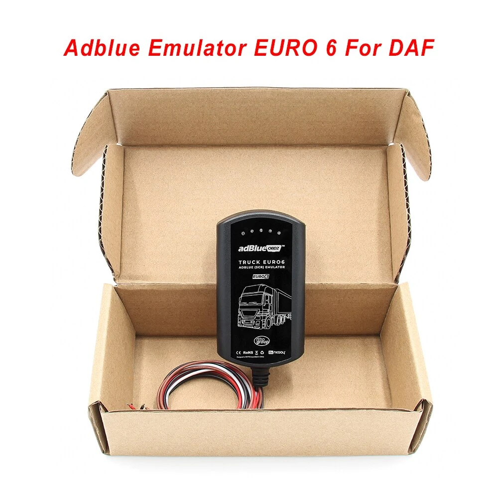 Emulador Adblue DAF Euro6 compatible con DAF CF Euro6