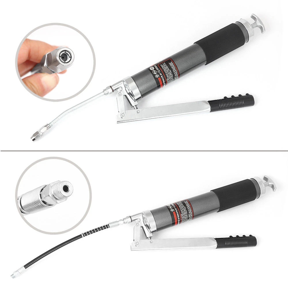 Kézi zsírzó 600ml zsírzópumpával és nagy nyomású tömlővel