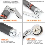 Kézi zsírzó 600ml zsírzópumpával és nagy nyomású tömlővel