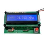 Kvarckristályok ellenőrzésére és mérésére szolgáló készülék (30 kHz–20 MHz)