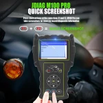JDiag M100 Pro OBD motoros diagnosztikai szkenner KTM, Honda, Yamaha, Kawasaki, BMW javításhoz