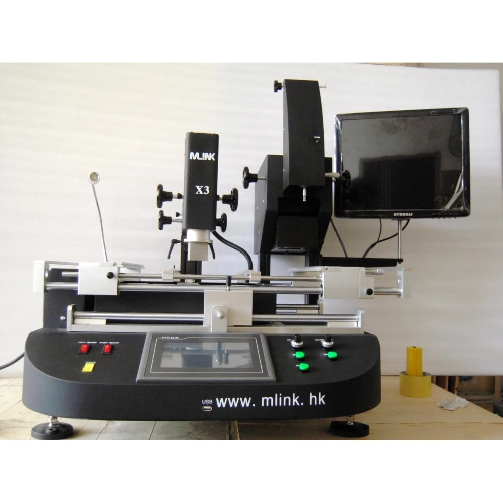 Mlink X3 BGA reballing állomás fejlett vezérléssel és nagy pontossággal