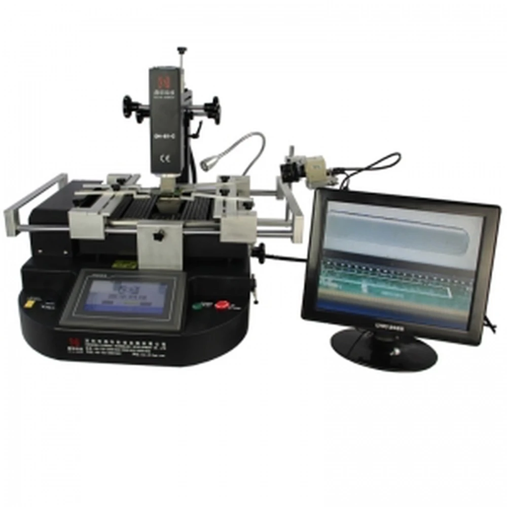 Dinghua DH-B1-C reballing állomás érintőkijelzővel és három független fűtővel