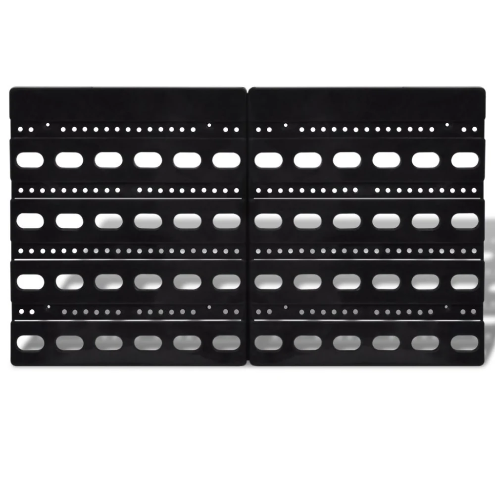 Detalle de cajas apilables para almacenamiento de piezas pequeñas