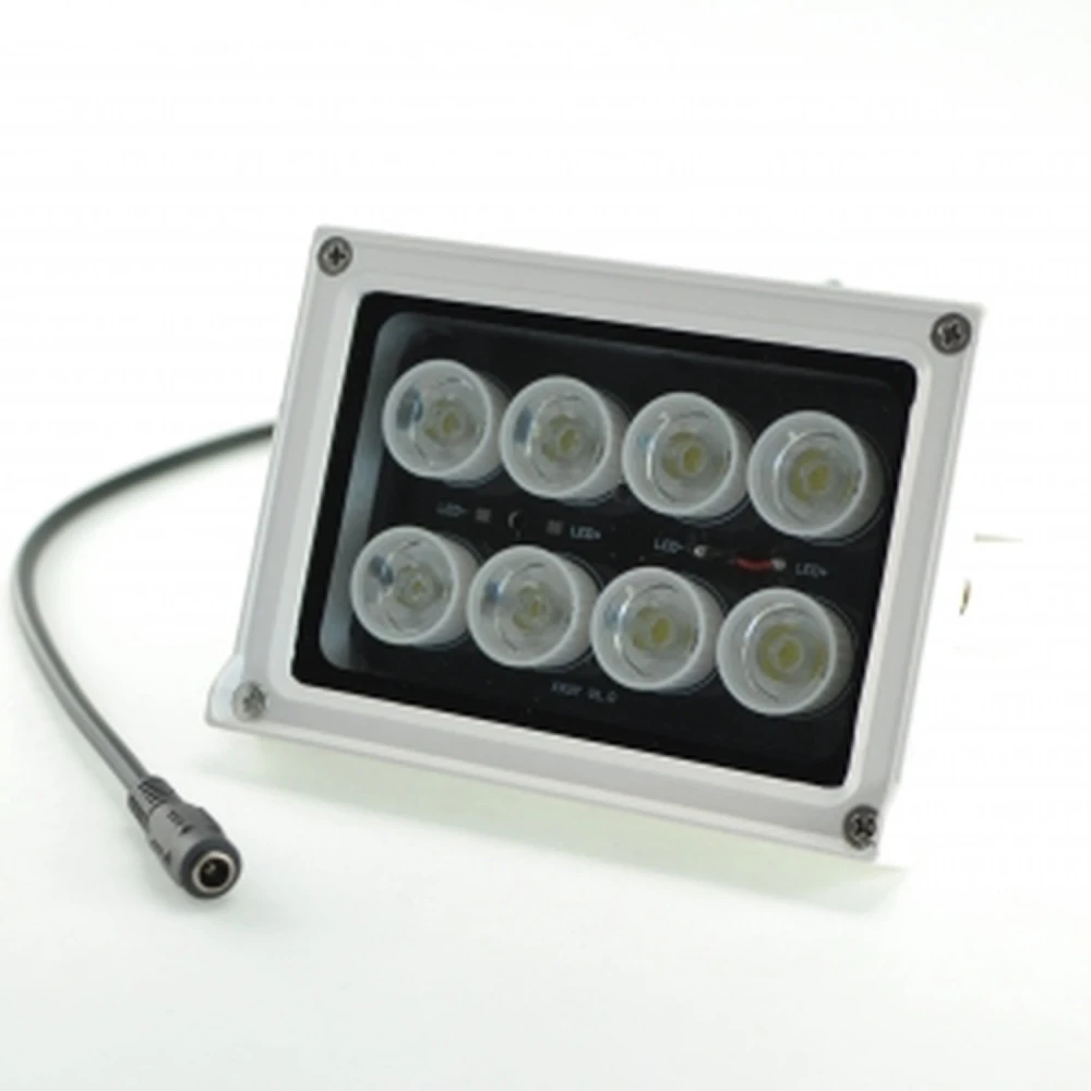 12V LED reflektor fényérzékelővel, 10W, 6500K kültérre