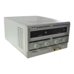 Fuente Mlink KPS3030DA mostrando valores de voltaje y corriente en display LED