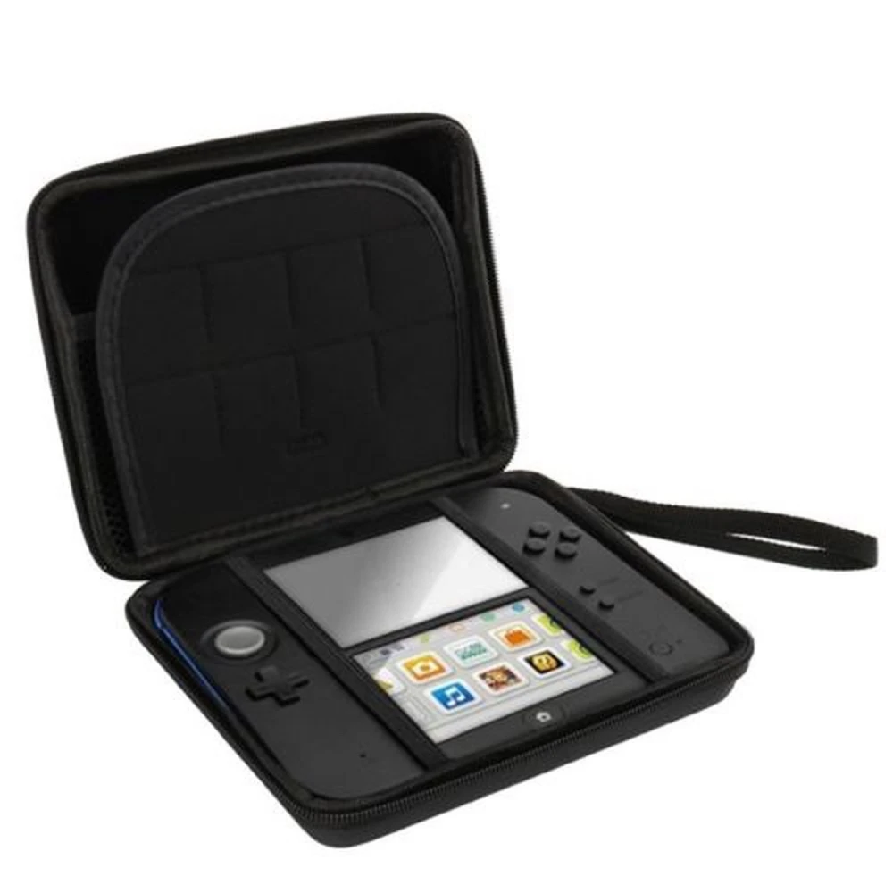 Nintendo 2DS kemény tok cipzárral tároláshoz és szállításhoz