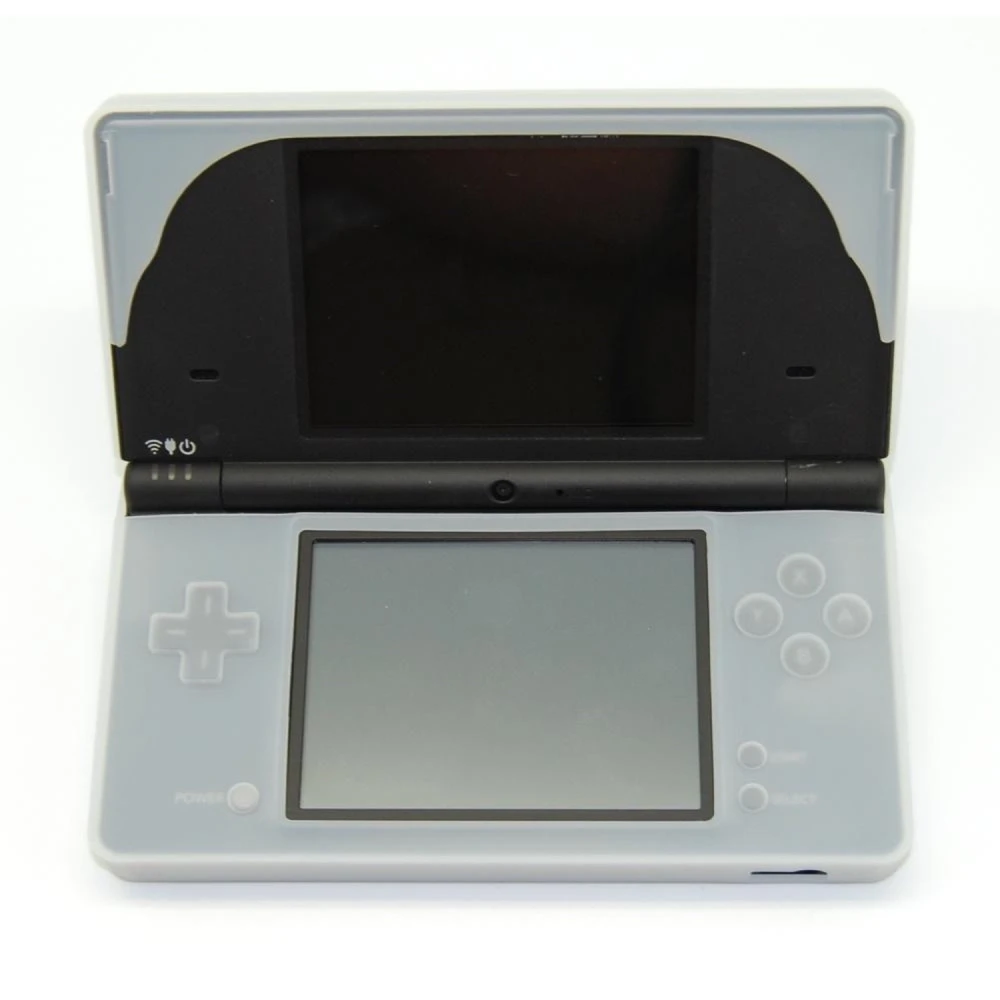Fehér szilikon tok Nintendo DSI-hez védelemhez és kényelemhez