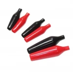 PVC védőhüvely krokodilcsipeszhez - 2 db-os strapabíró csomag