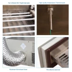 INSA M962D infravörös reflow sütő automatikus vezérléssel