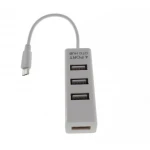 USB OTG micro USB hub Androidhoz, 4 porttal