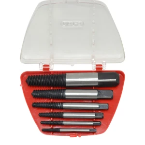 6 darabos professzionális törött csavarkiszedő készlet TSX TOOL