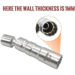 2 db rugalmas mágneses gyertyakulcs készlet 14 mm és 16 mm TSX TOOL