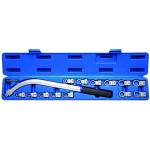 Univerzális vezérműszíj-feszítő kulcskészlet Torx és 12 lapú, 15 darab