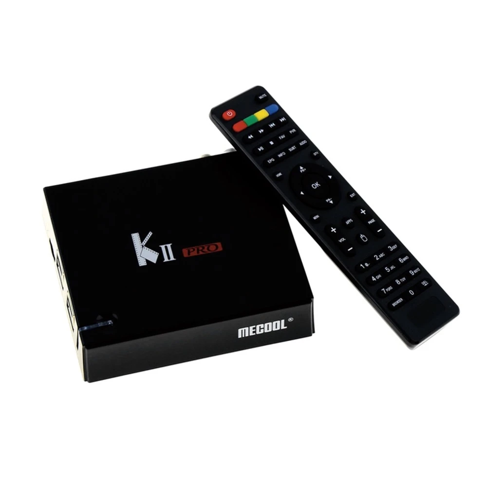 Kii Pro kettős tuner DVB-S2 DVB-T2 Android TV Box 2GB/16GB 4K