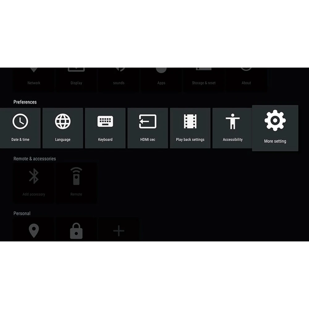 Kii Pro kettős tuner DVB-S2 DVB-T2 Android TV Box 2GB/16GB 4K
