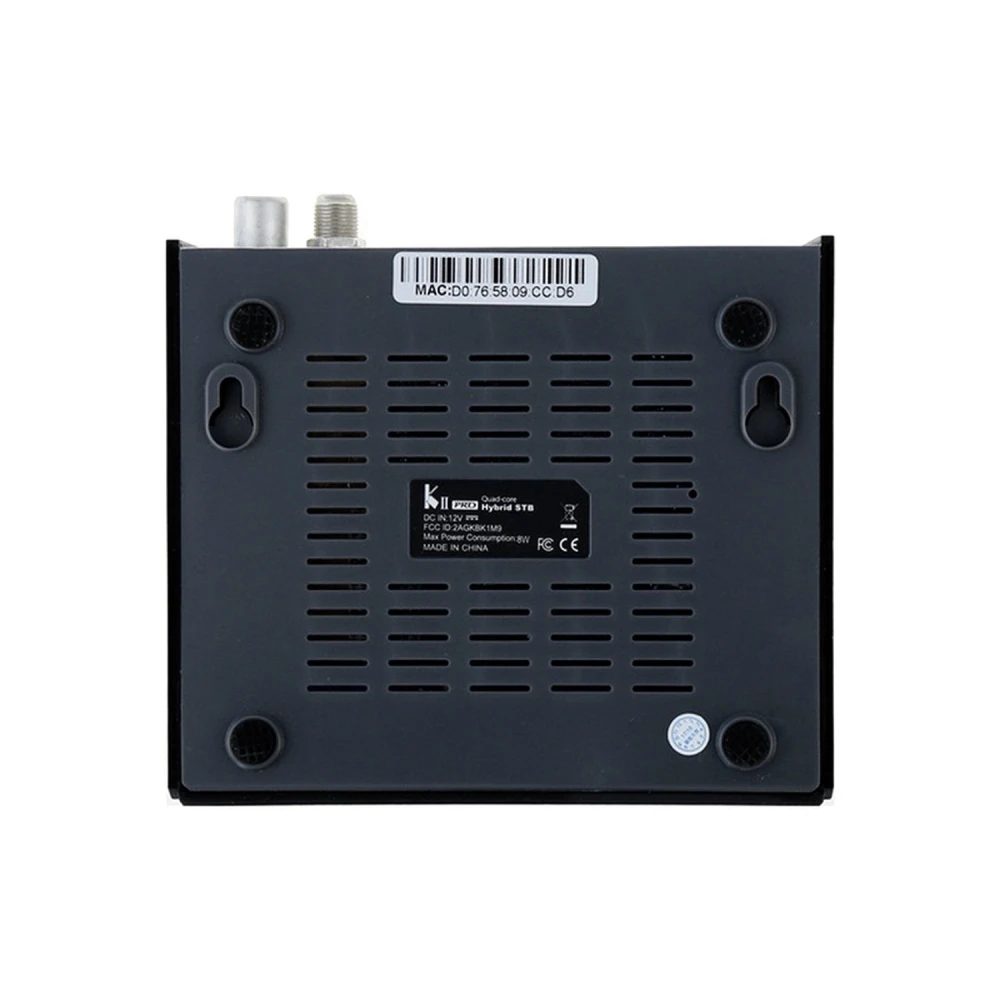 Kii Pro kettős tuner DVB-S2 DVB-T2 Android TV Box 2GB/16GB 4K