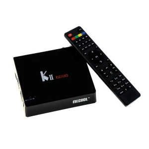 Kii Pro kettős tuner DVB-S2 DVB-T2 Android TV Box 2GB/16GB 4K