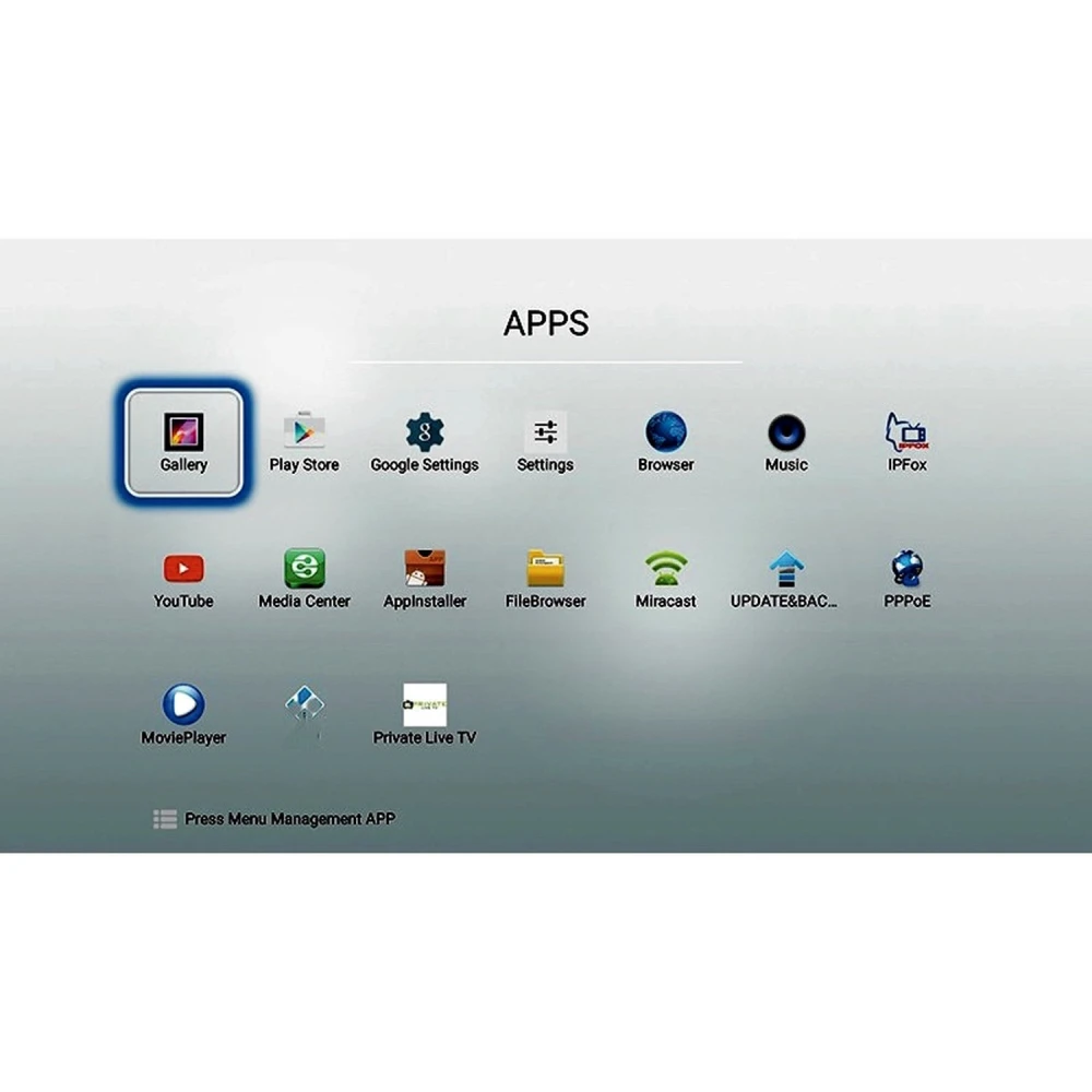 Kii Pro kettős tuner DVB-S2 DVB-T2 Android TV Box 2GB/16GB 4K