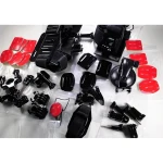 Monturas plana y curva con pegatinas adhesivas del kit accesorios GoPro Hero