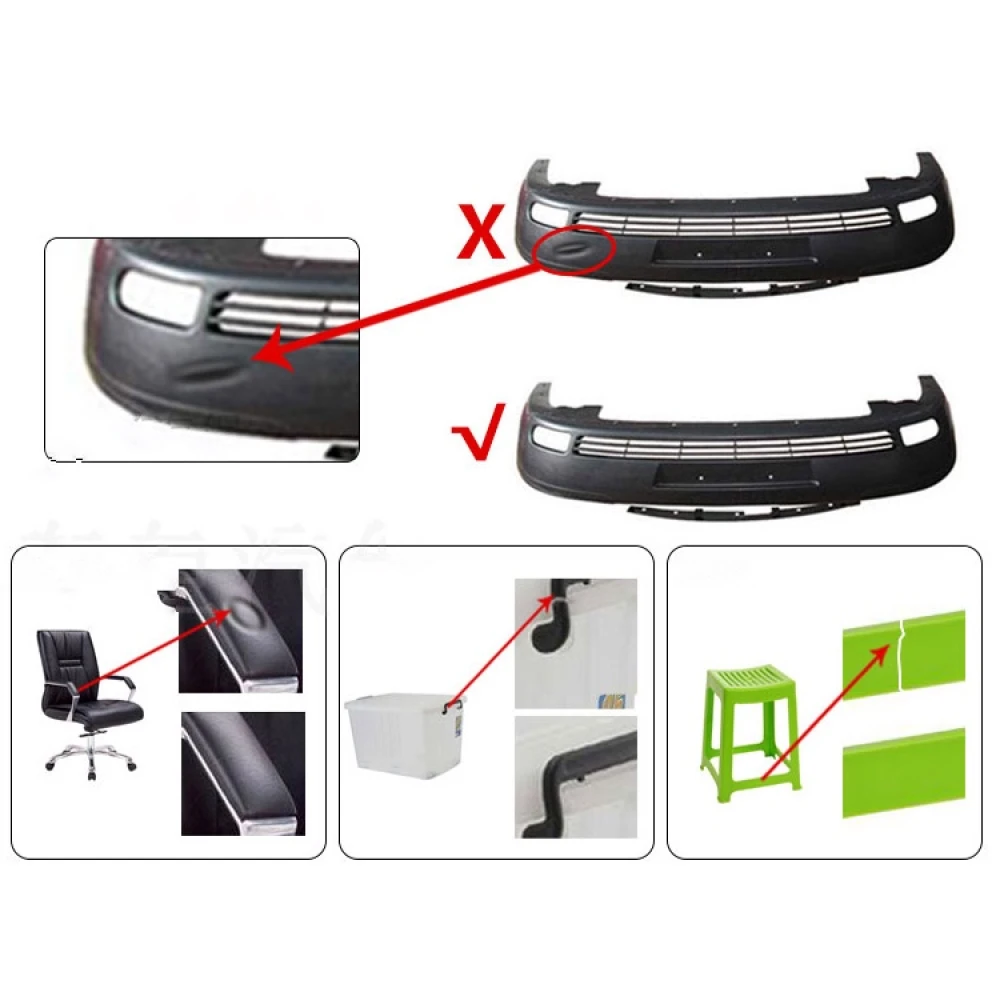 Műanyag forró tűzőgép hegesztő készlet autójavításhoz