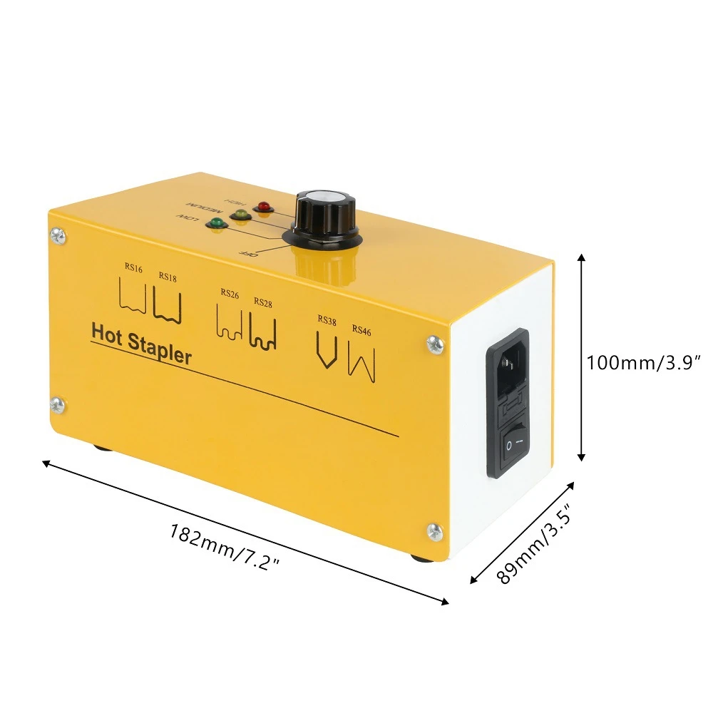 Műanyag forró tűzőgép hegesztő készlet autójavításhoz