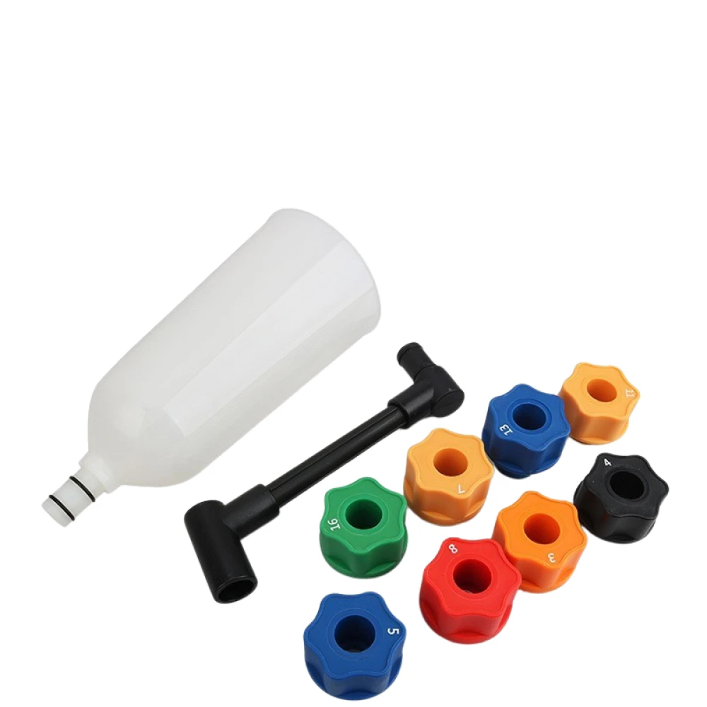 Modern autóolaj-töltő tölcsér készlet, cseppmentes - 8 db TSX TOOL